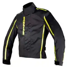 SPIDI RAIN COVER JAKKE   SORT (X58)