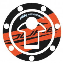 Fuel tank cap sticker