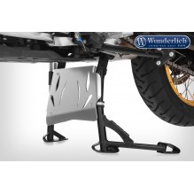 Centre stand protection plate - silver