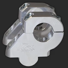 Rox Styrehever Barback Ø28,6mm, 38,1mm Heving Alu naturell