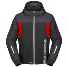 SPIDI HOODIE H2OUT 2 BLACK BLUE RED M