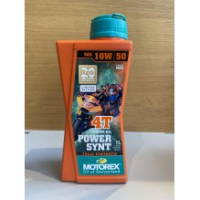 MOTOREX POWER SYNT 4T SAE 10W/50 1-LITER KTM 20TH Anniversary