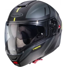 CABERG LEVO X MANTA MATT BLACK/ANTHRACITE/YELLOW FLUO M